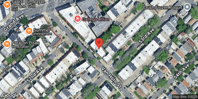 Aerial map of 52-09 VAN HORN STREET, Queens