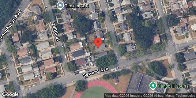 Aerial map of 80-62 231 STREET, Queens