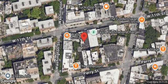 Aerial map of 338 WEST 11 STREET, Manhattan