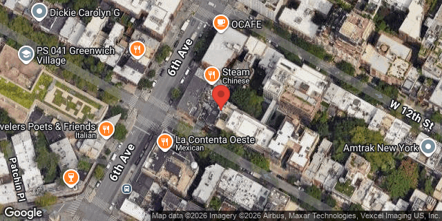 Aerial map of 73 WEST 11 STREET, Manhattan