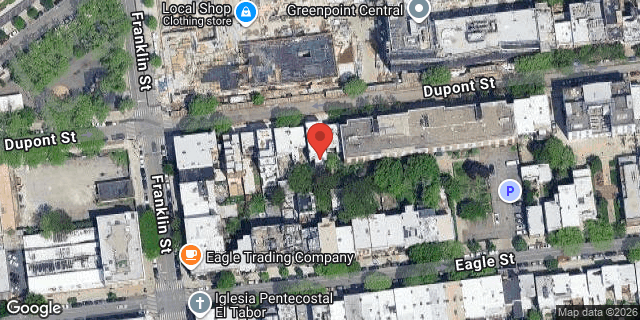 Aerial map of 64 DUPONT STREET, Brooklyn