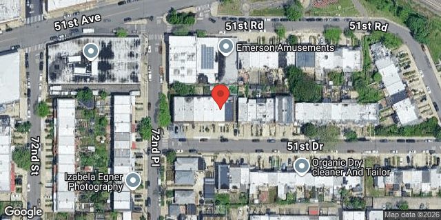 Aerial map of 72-09 51 DRIVE, Queens