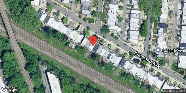 Aerial map of 76-32 KNEELAND AVENUE, Queens