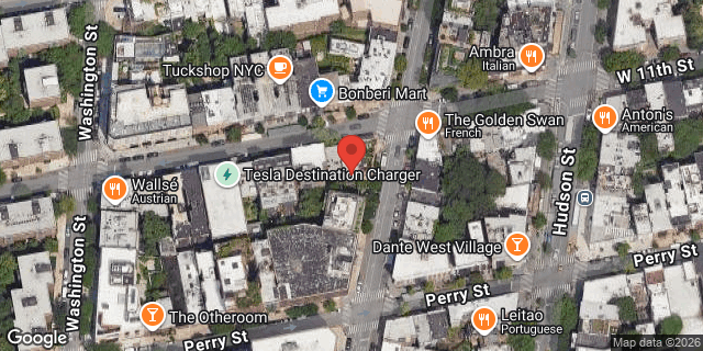 Aerial map of 318 WEST 11 STREET, Manhattan