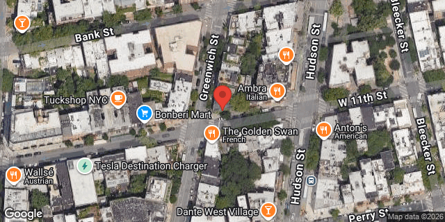 Aerial map of 311 WEST 11 STREET, Manhattan