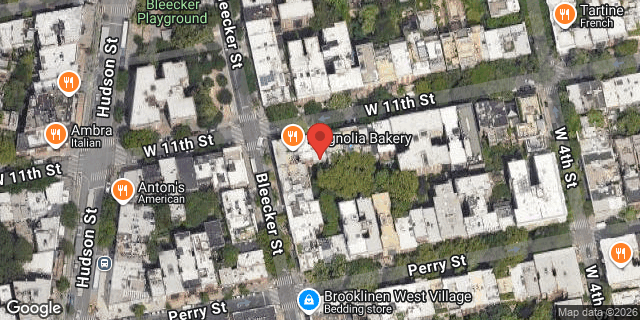 Aerial map of 282 WEST 11 STREET, Manhattan