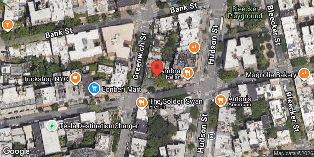 Aerial map of 755 GREENWICH STREET, Manhattan