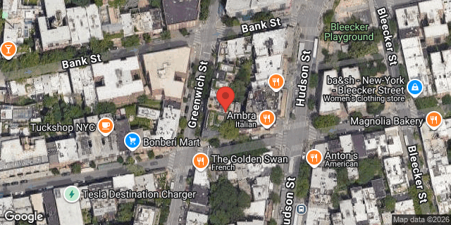 Aerial map of 759 GREENWICH STREET, Manhattan