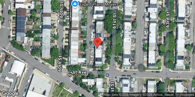 Aerial map of 50-36 61 STREET, Queens
