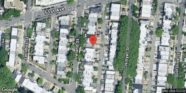 Aerial map of 51-17 IRELAND STREET, Queens