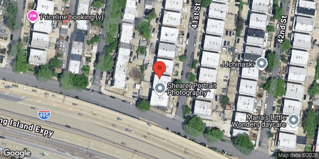 Aerial map of 50-56 41 STREET, Queens