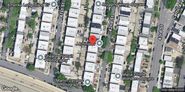 Aerial map of 50-48 42 STREET, Queens