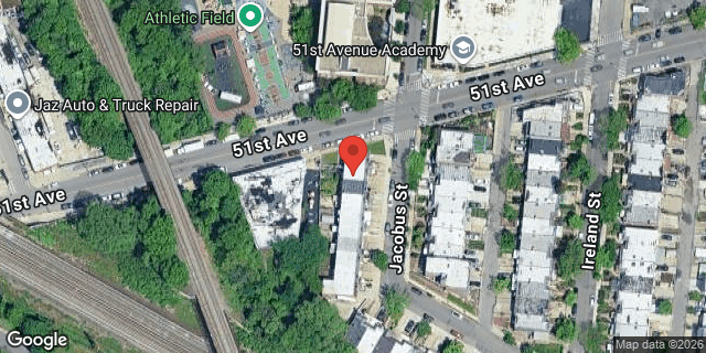 Aerial map of 51-06 JACOBUS STREET, Queens
