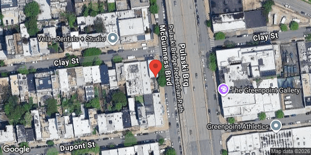 Aerial map of 122 CLAY STREET, Brooklyn