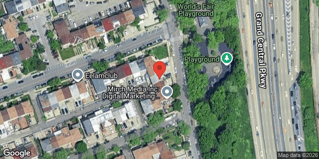 Aerial map of 62-60 GRAND CENTRAL PKWY, Queens