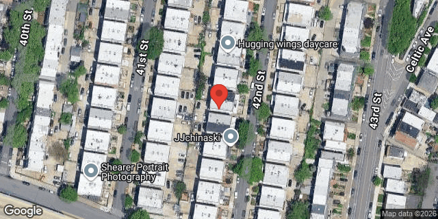 Aerial map of 50-42 42 STREET, Queens
