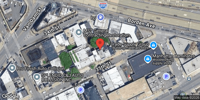 Aerial map of 51-28 35 STREET, Queens