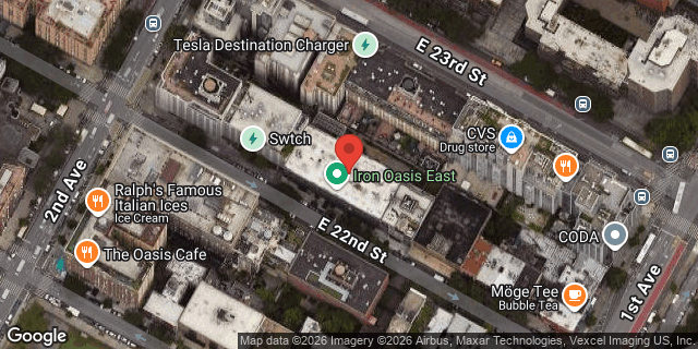 Aerial map of 321 EAST 22 STREET, Manhattan