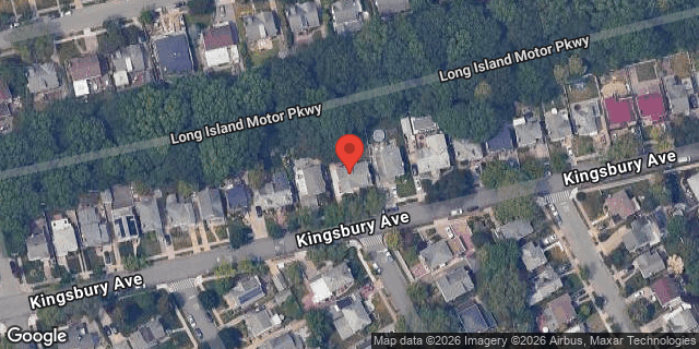 Aerial map of 220-45 KINGSBURY AVENUE, Queens