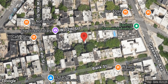 Aerial map of 258 WEST 12 STREET, Manhattan