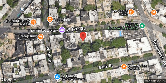 Aerial map of 262 WEST 12 STREET, Manhattan
