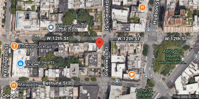 Aerial map of 328 WEST 12 STREET, Manhattan
