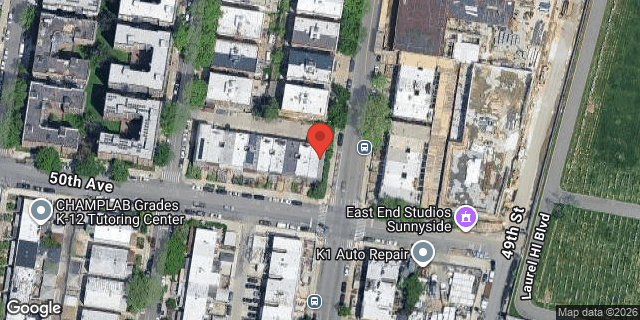 Aerial map of 47-19 50 AVENUE, Queens
