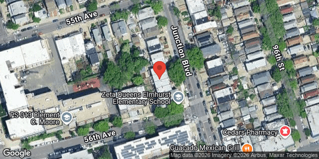 Aerial map of 55-18 JUNCTION BOULEVARD, Queens