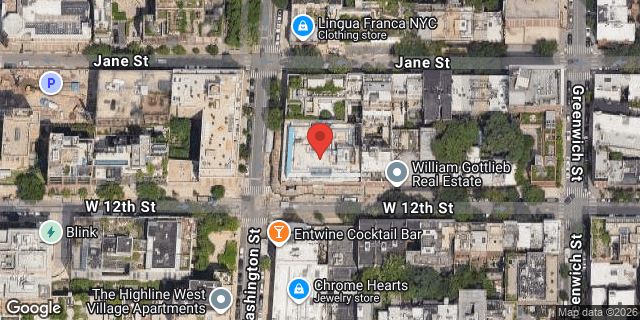 Aerial map of 361 WEST 12 STREET, Manhattan