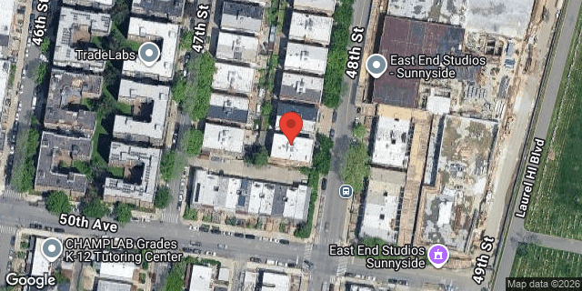 Aerial map of 48-48 48 STREET, Queens
