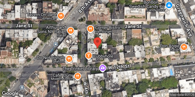 Aerial map of 325 WEST 4 STREET, Manhattan