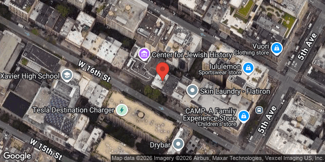 Aerial map of 9 WEST 16 STREET, Manhattan