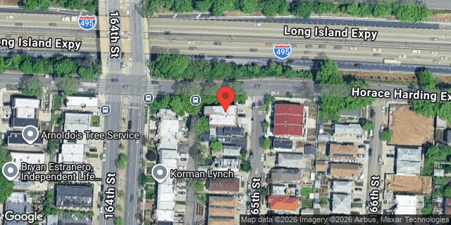 Aerial map of 61-14 165 STREET, Queens