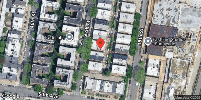 Aerial map of 48-39 47 STREET, Queens