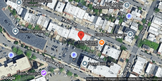 Aerial map of 57-50 XENIA STREET, Queens