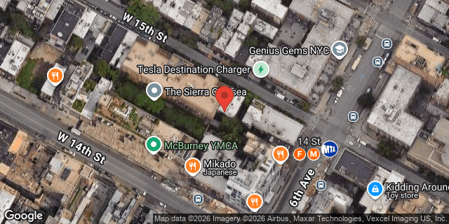 Aerial map of 112 WEST 15 STREET, Manhattan
