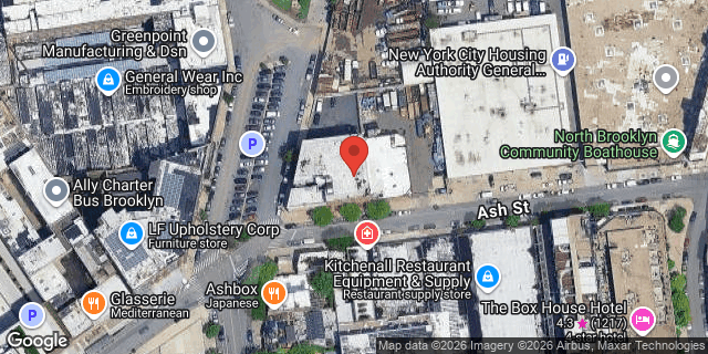 Aerial map of 1164 MANHATTAN AVENUE, Brooklyn