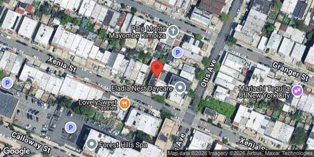 Aerial map of 57-71 XENIA STREET, Queens