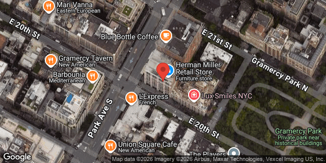 Aerial map of 251 PARK AVENUE SOUTH, Manhattan