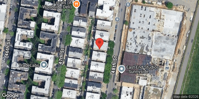 Aerial map of 48-24 48 STREET, Queens