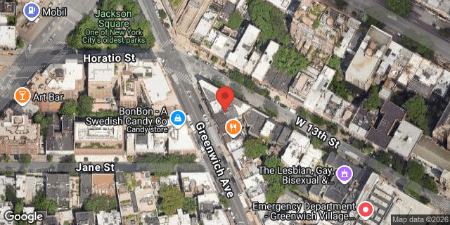 Aerial map of 234 WEST 13 STREET, Manhattan