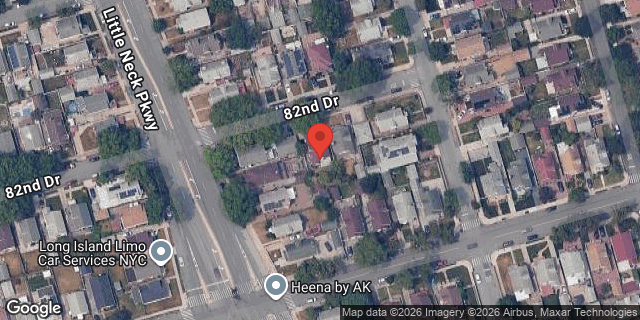 Aerial map of 254-16 82 DRIVE, Queens
