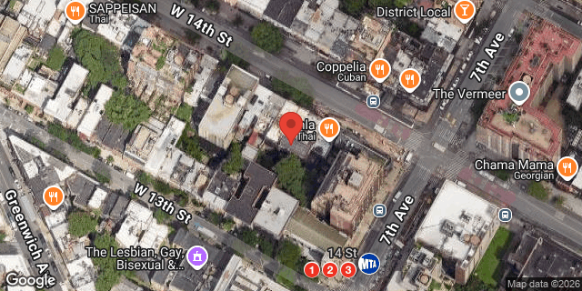 Aerial map of 204 WEST 14 STREET, Manhattan