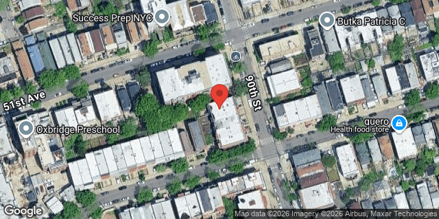 Aerial map of 51-12 90 STREET, Queens