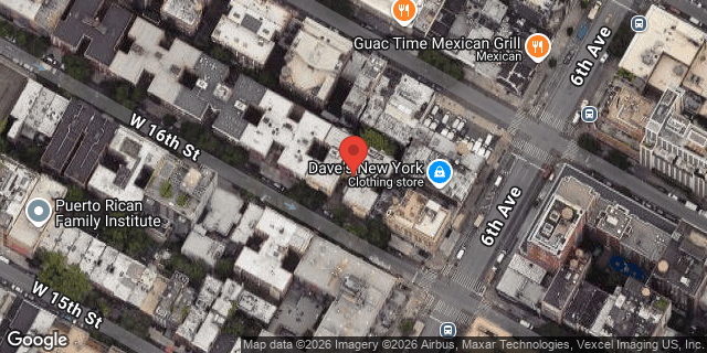 Aerial map of 111 WEST 16 STREET, Manhattan