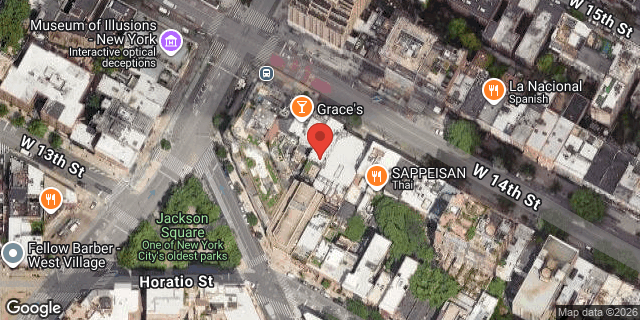 Aerial map of 248 WEST 14 STREET, Manhattan