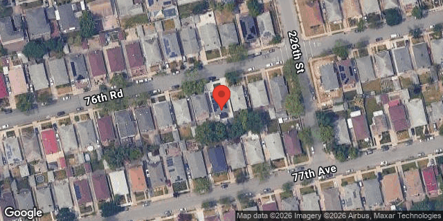 Aerial map of 224-66 76 ROAD, Queens