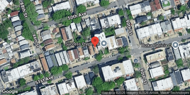 Aerial map of 88-25 51 AVENUE, Queens