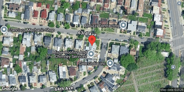 Aerial map of 138-48 63 AVENUE, Queens
