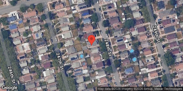 Aerial map of 81-28 248 STREET, Queens